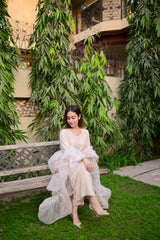 Ivory - 3 Piece Stitched