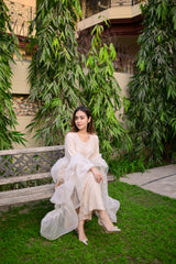 Ivory - 3 Piece Stitched