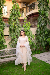 Ivory - 3 Piece Stitched