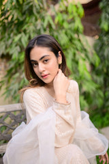 Ivory - 3 Piece Stitched