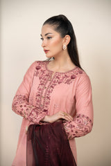 Rose - Stitched 3 Pcs