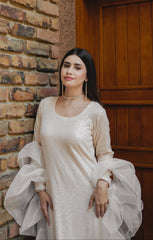 Ivory - 3 Piece Stitched