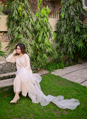 Ivory - 3 Piece Stitched