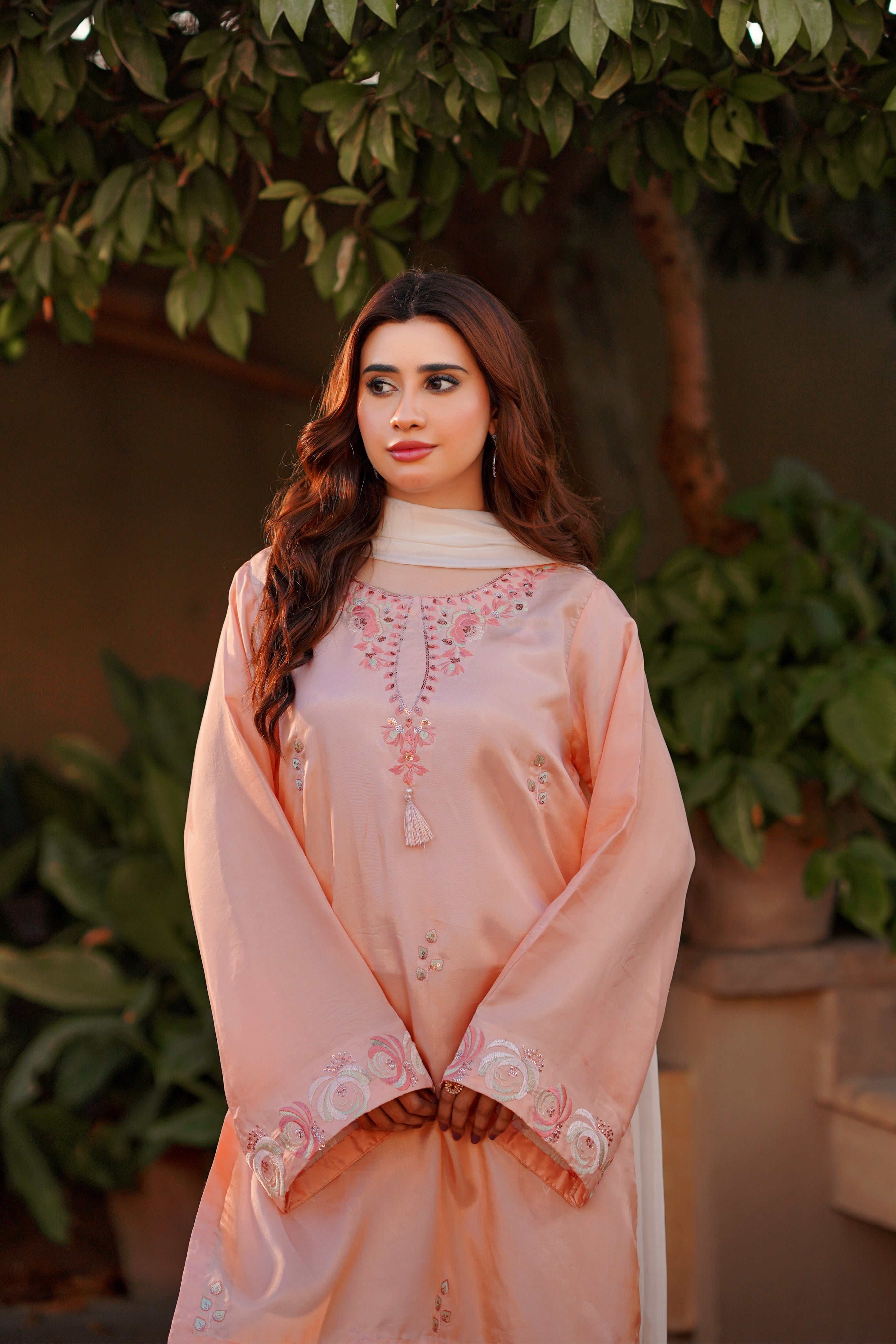 Roselle - Stitched 3 Pcs